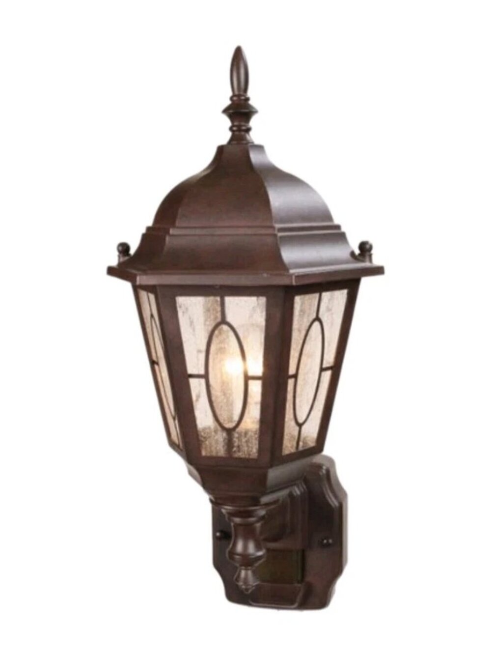 Outdoor Motion Sensor Wall Light Waterproof LED Porch Lantern Security Dusk Dawn